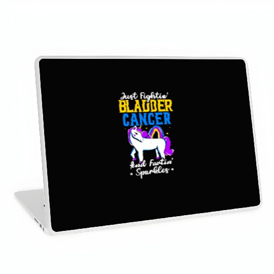 Bladder Cancer Warrior Bladder Cancer Awareness Laptop Skins