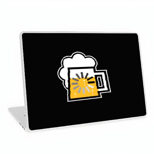 Beer Loading (Drinking In Progress / Icon / |) Laptop Skins