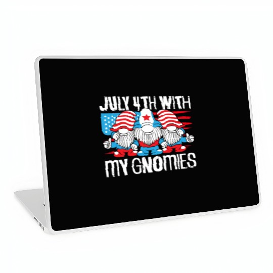 Patriotic America USA Flag 4th Of July American Laptop Skins