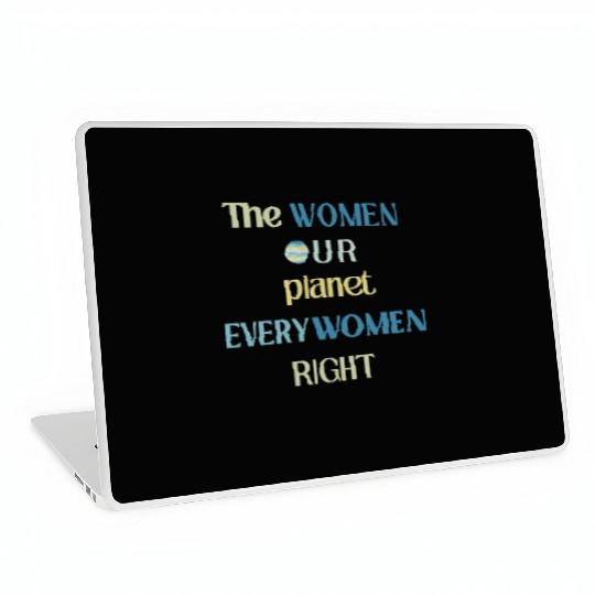 Embrace Equity Happy Women's Day Laptop Skins