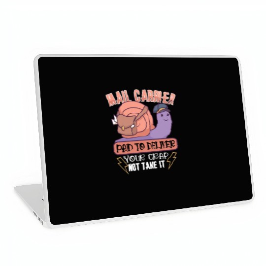 Postal Worker Mail Lady Mail Carrier Postal Laptop Skins