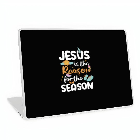 Jesus Is The Reason For The Season Summer Faith Laptop Skins