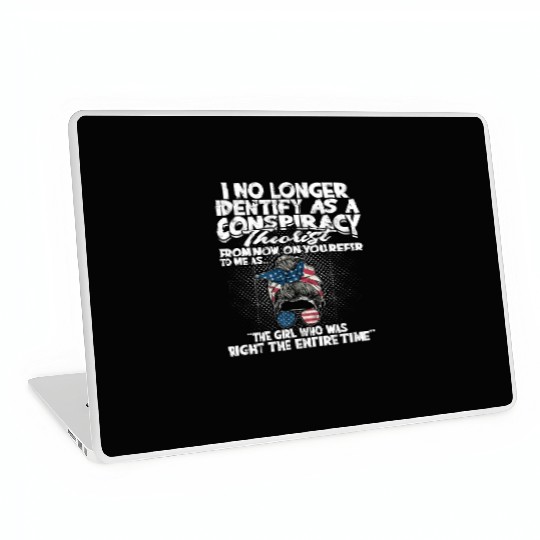 Conspiracy Theorist Theory Science Fiction Laptop Skins
