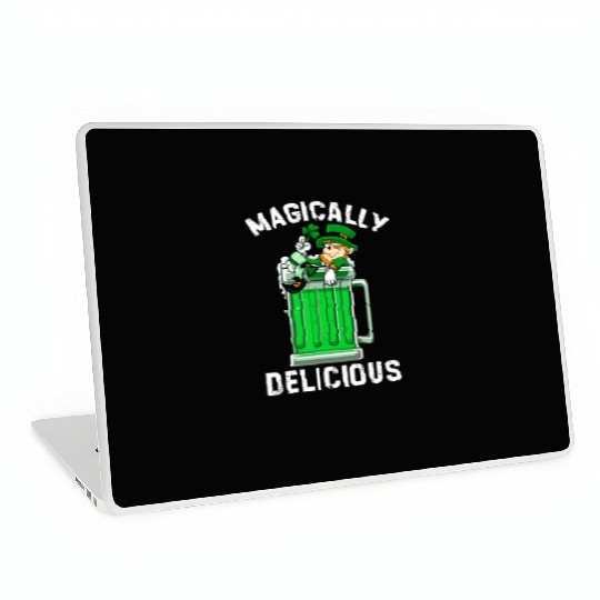 Magically Delicious idea St Patricks Day Drinking Laptop Skins