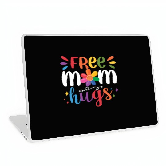 Free Mom Hugs Laptop Skins