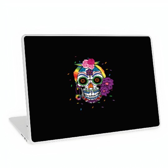 Gay Dia De Los Muertos LGBTQ LGBT Pride Month Laptop Skins