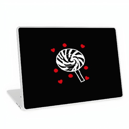 cute candy sweet lollipop lover Laptop Skins