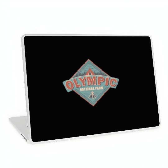 Washington State National Park Vintage US Camping Laptop Skins