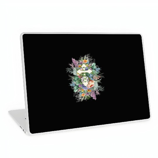 Easter Blessed Roses Laptop Skins