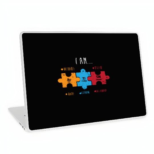 Autism Awareness Autism Periodic Table Laptop Skins