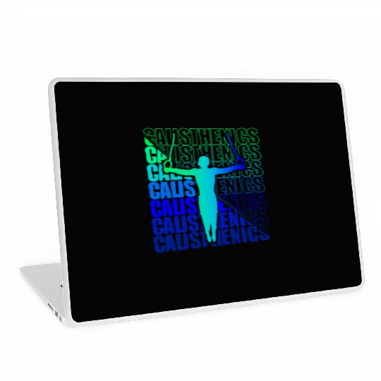 Calisthenics Street Workout Gymnastics Fitness Laptop Skins
