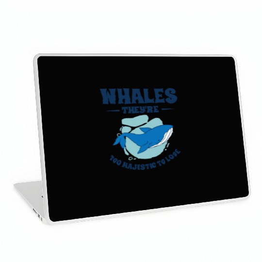 World Wildlife Day Blue Whale Marine Wildlife Laptop Skins
