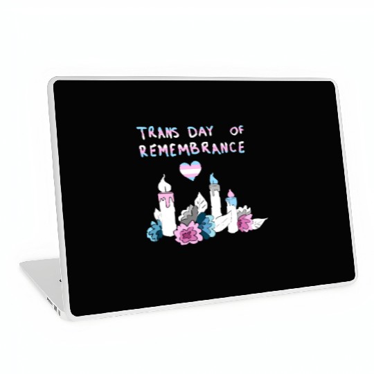 Trans Day Of Remembrance Trans LGBTQ Laptop Skins