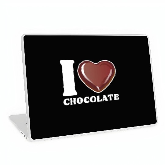 I Love Chocolate Laptop Skins