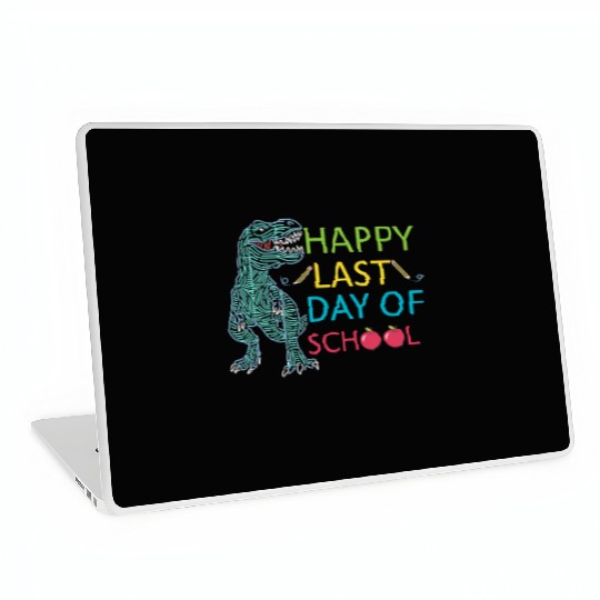 Last Day Of School Teacher Student Graduation Laptop Skins