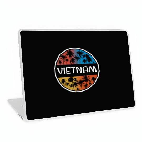Vietnam Stylish Vacation Souvenir Palm Tree Laptop Skins