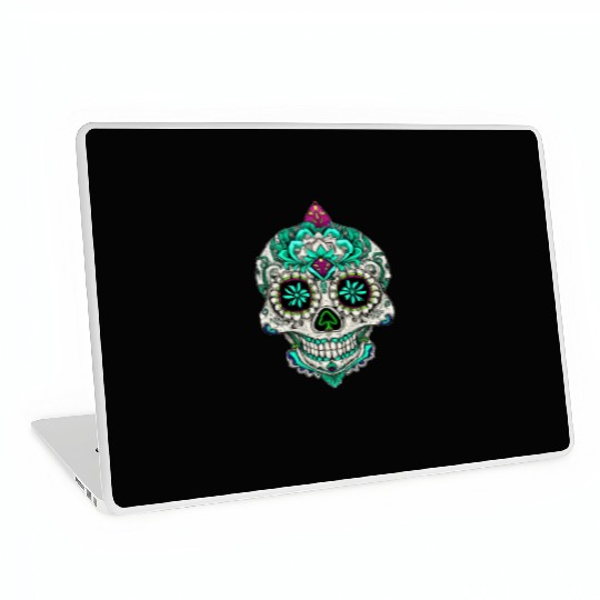 Royal Sugar Skull Laptop Skins