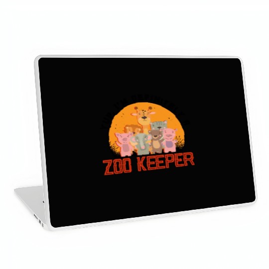 Zookeeper Wildlife Zookeeping Nature Zoo Animal Laptop Skins