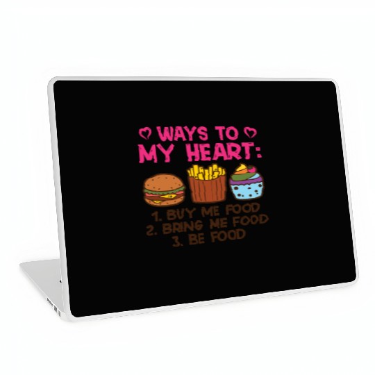 Ways To My Heart Food Valentine s Day Couples In Laptop Skins