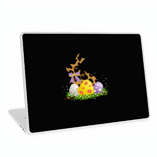 Easter Bunny Leopard Easter egg Rabbit Easter Day Laptop Skins