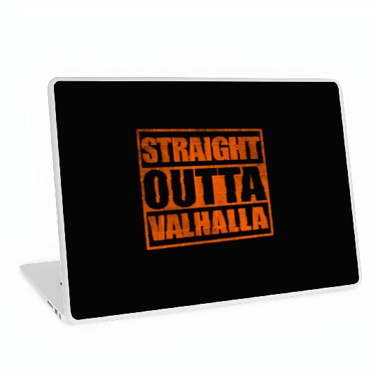 Straight outta Valhalla Laptop Skins