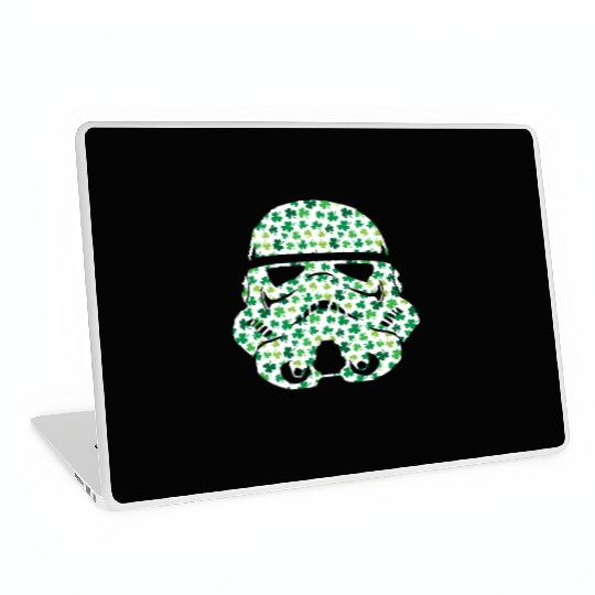 Stormtrooper Saint Patricks Day Laptop Skins