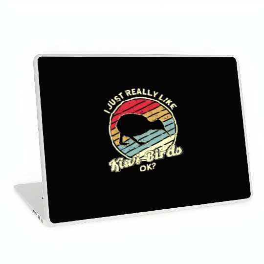 Bird Lover Endangered Species Kiwi Bird Laptop Skins
