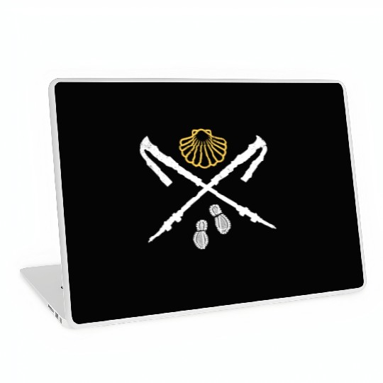 Camino De Santiago Way Of St. James Pilgrims Laptop Skins