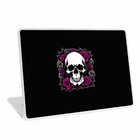Los Angeles Mexican sugar skull Laptop Skins