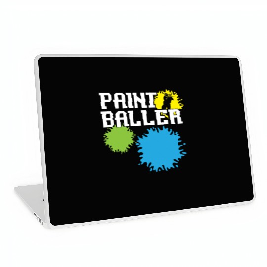 Paintball Paint Gun Paintball Player Paintballer Laptop Skins