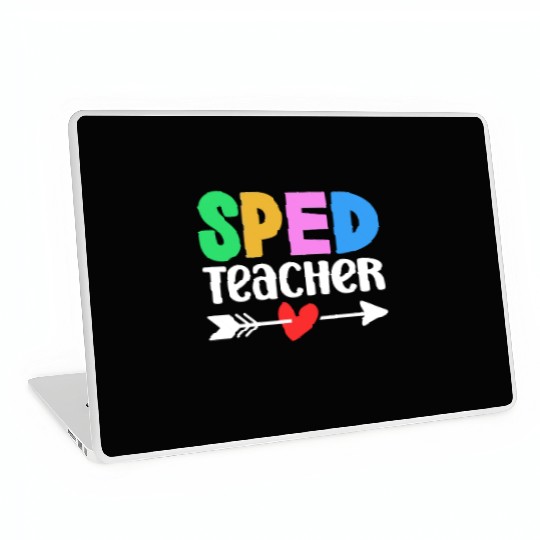 Sped Teacher Special Education Cute Awareness Laptop Skins