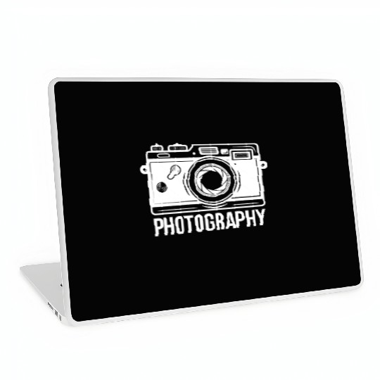 Funny Camera photography quote gift Laptop Skins