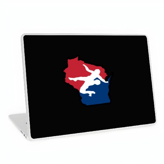 Wisconsin Wrestling Laptop Skins