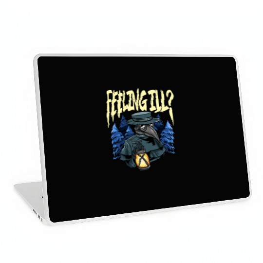 Plague Doctor Outfit Plague Doctor Mask Medicines Laptop Skins