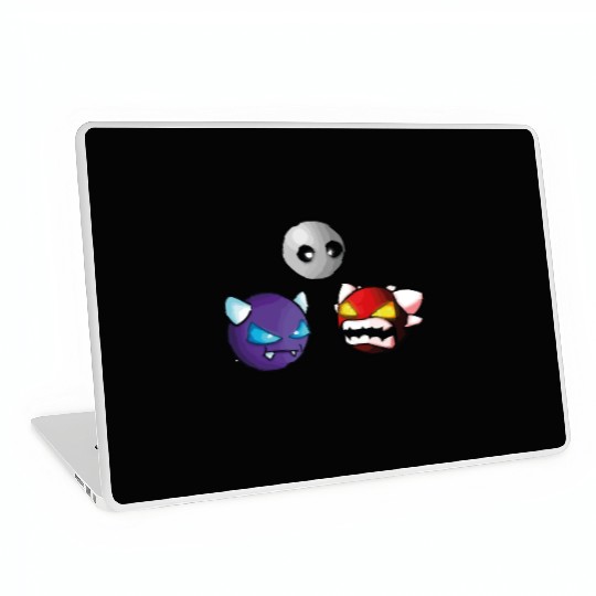 geometry dash insane game Laptop Skins