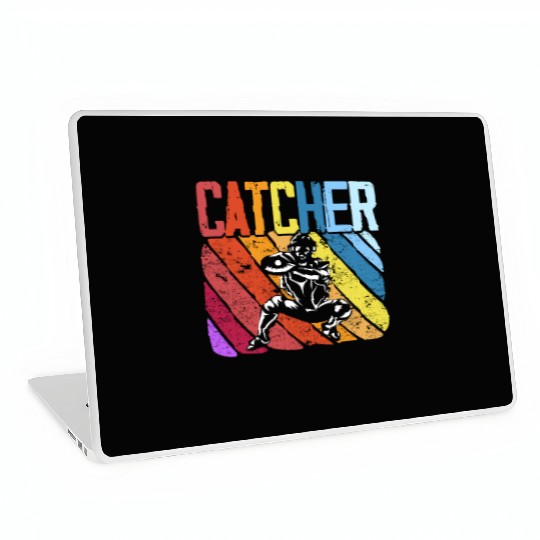 Baseball Lover Baseball Player Baseball Catcher Laptop Skins