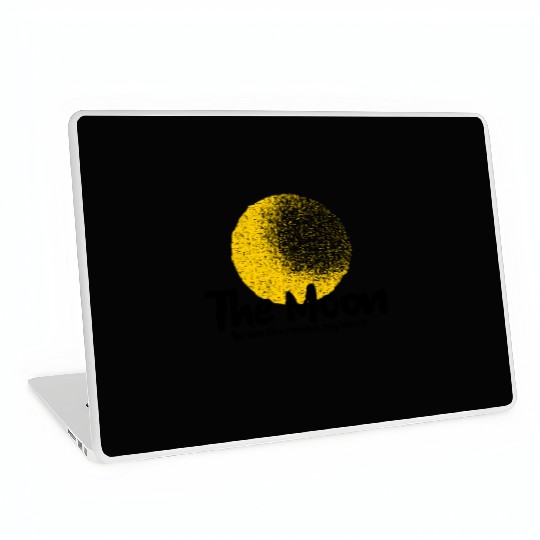 The moon, you are the moon in my heart Laptop Skins