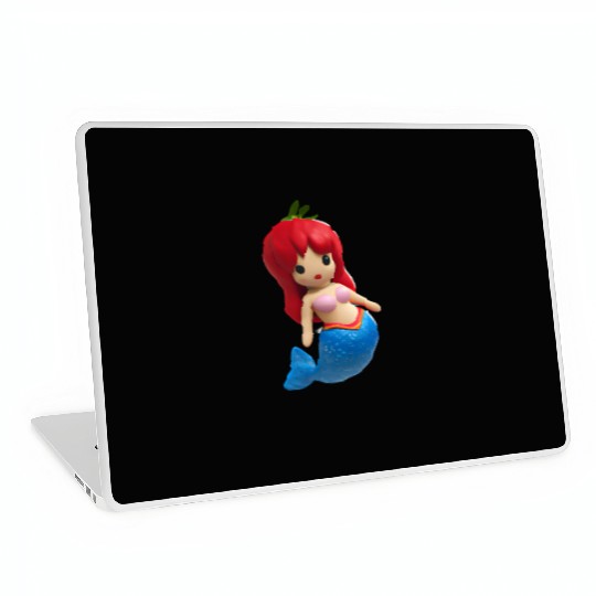 Strawberry mermaid Laptop Skins