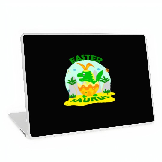 Easter Saurus Laptop Skins