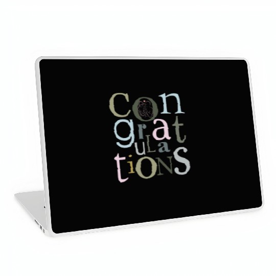 congratulations newborn baby Laptop Skins