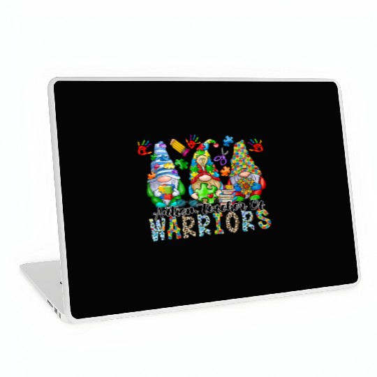 Autism Teacher Of Warriors Laptop Skins