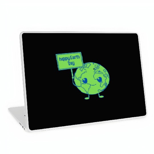 Happy Earth Day Laptop Skins