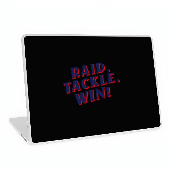 Raid, Tackle, Win! | Kabaddi Sport Laptop Skins