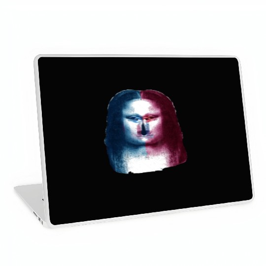 Monalisa Concept Leonardo Da Vinci Laptop Skins