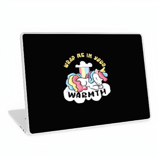 Rainbow Animal Unicorn Winter Season Lover Laptop Skins