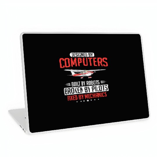 Aircraft Mechanic, airplane mechanic Laptop Skins