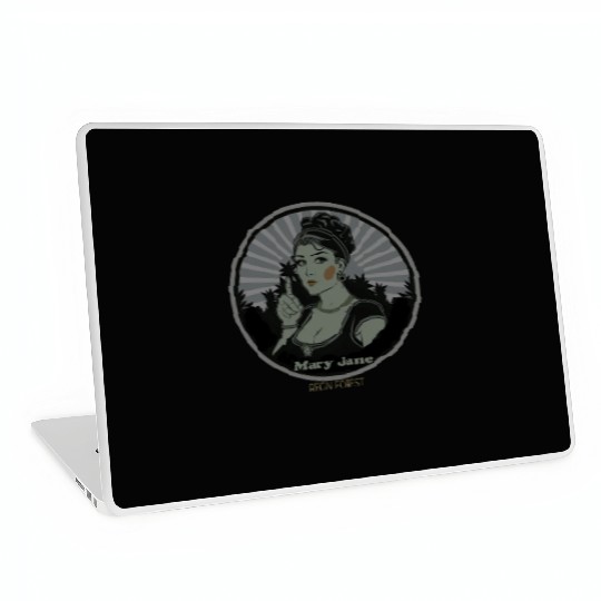 Mary Jane Lady Marijuana Funny Graphic Laptop Skins