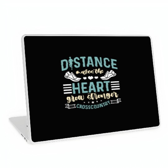 Cross Country Running Distance Makes The Athletic Laptop Skins