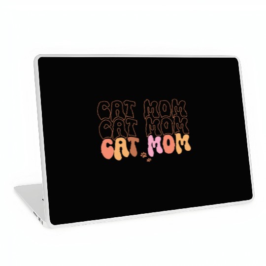 Cat Mom Quotes Laptop Skins