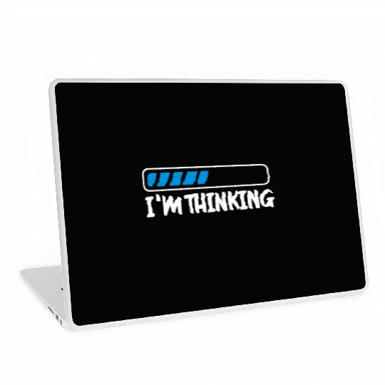 I'm Thinking Computer Scientist Programmer Cloud Laptop Skins